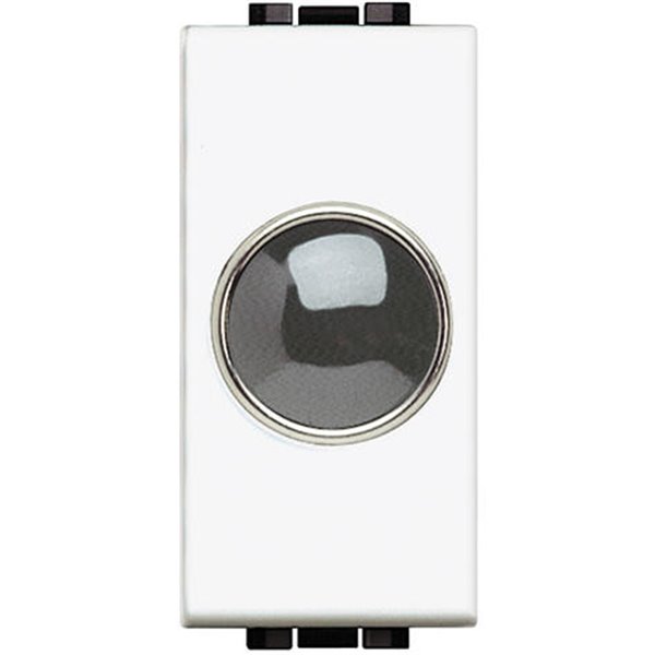 Portalámpara con difusor transparente 1 módulo BTICINO Livinglight N4371T Blanco