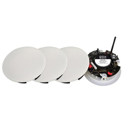 Conjunto 4 altavoces WiFi WS 420 6"+1" 30+30W DOYSON 100085