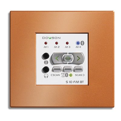 Mando Bluetooth S 10 FM BT control sonido 1 canal DOYSON 100160 Grafito