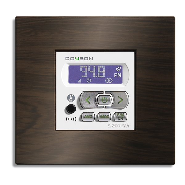 Mando control S 200 FM 2 canales estéreo DOYSON 100022 Grafito