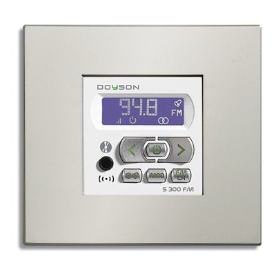 Mando control S 300 FM 3 canales estéreo DOYSON 100027 Plata