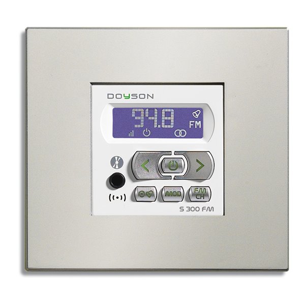 Mando control S 300 FM 3 canales estéreo DOYSON 100027 Plata