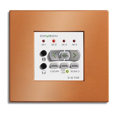 Mando control S 10 FM 1 canal estéreo DOYSON 100031 Blanco roto