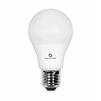 Bombilla standard Led E27 9w 4000K BENEITO FAURE 592125SC-4(N)