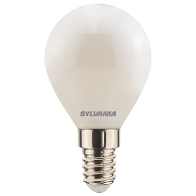 Bombilla Led TOLEDO Esferica Satinada E14 6w 2700K SYLVANIA 0029538