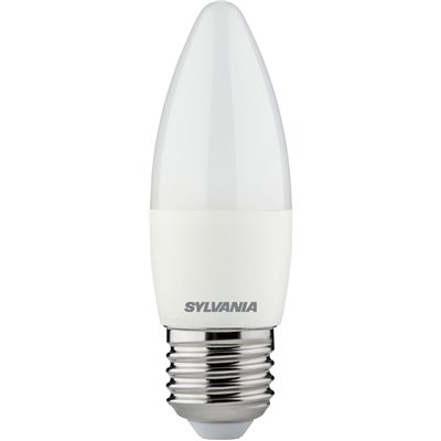 Bombilla Led TOLEDO vela E27 6.5w 2700K SYLVANIA 0029614