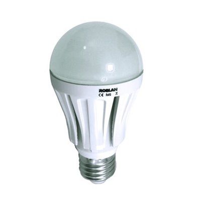 Bombilla Led Estándar E27 12w 4100K ROBLAN LEDEST12F