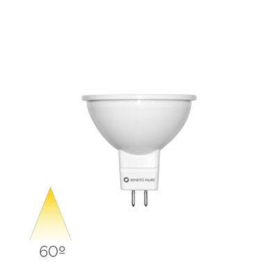 Bombilla Led MR16 8w 60º System Beneito Faure 3435 2.700k 