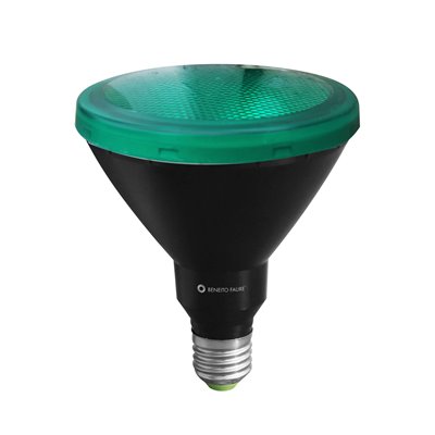 Bombilla Led PAR38 GREEN E27 15w BENEITO FAURE 3579