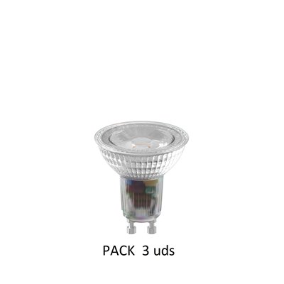 Bombilla Led regulable CALEX 1301007400 GU10 220-240V 6W 2200-3000K (Pack 3 uds)