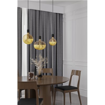 Bombilla Led regulable CALEX 2001000700 E27 Globe G125 4W 1800K Dorado craquelado