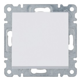 Interruptor Hager Lumina Intense WL0010 color Blanco