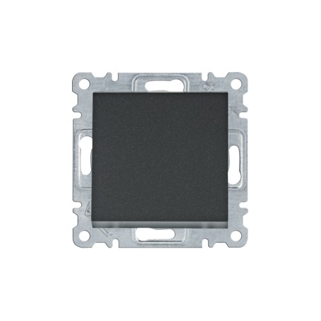 Conmutador Hager Lumina Intense WL0023 color Negro