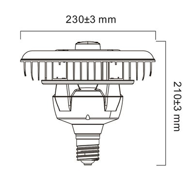 Bombilla industrial Led TOLEDO Performer H230 E40 115w 4000K SYLVANIA 0028378
