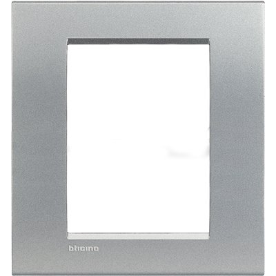 Placa embellecedora 3+3 módulos Livinglight BTICINO LNA4826TE Tech