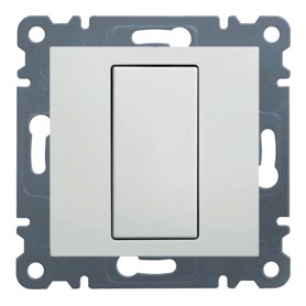 Tapa ciega Hager Lumina Intense WL7010 color Blanco