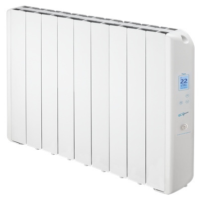 Radiador eléctrico FARHO ECGW09 serie ECO GREEN Wifi blanco 9 modulos 990W