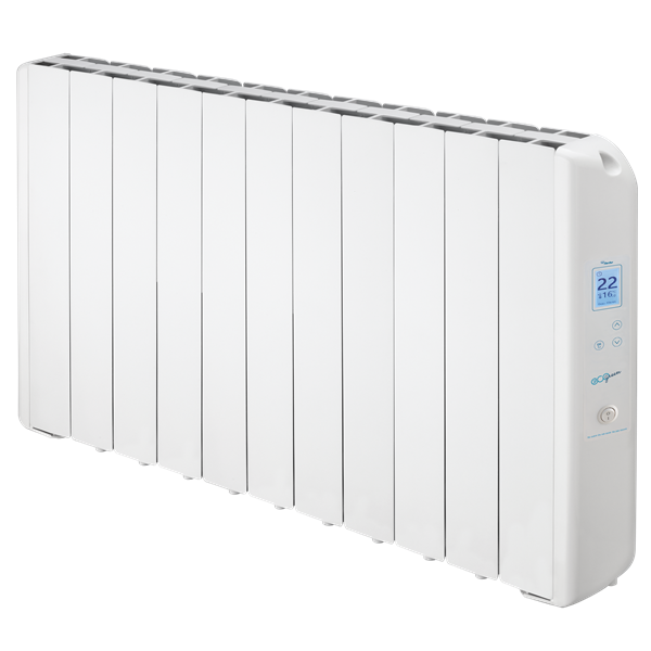Radiador eléctrico FARHO ECGW11 serie ECO GREEN Wifi blanco 11 modulos 1210W