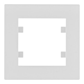 Marco 1 elemento Hager Lumina Intense WL5510 color Blanco