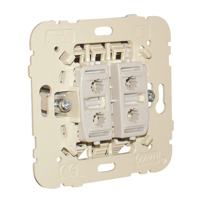 Doble pulsador conmutador para persianas 10A 250V EFAPEL 21283