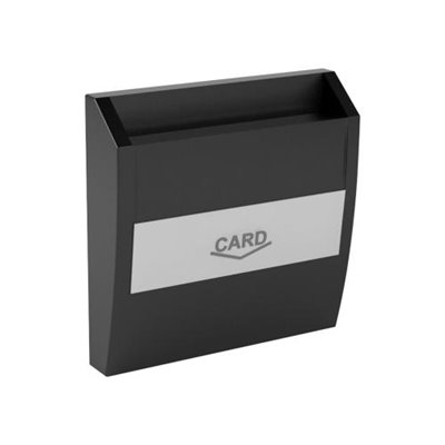 Tapa Interruptor para Tarjeta Card-system LOGUS 90 color negro mate EFAPEL 90731 TPM