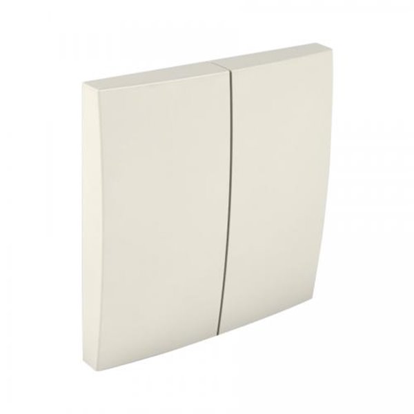 Tecla doble LOGUS 90 color marfil EFAPEL 90611 TMF