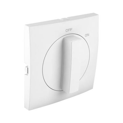 Tecla Interruptor Rotativo (ON/OFF) LOGUS 90 color blanco EFAPEL 90762 TBR