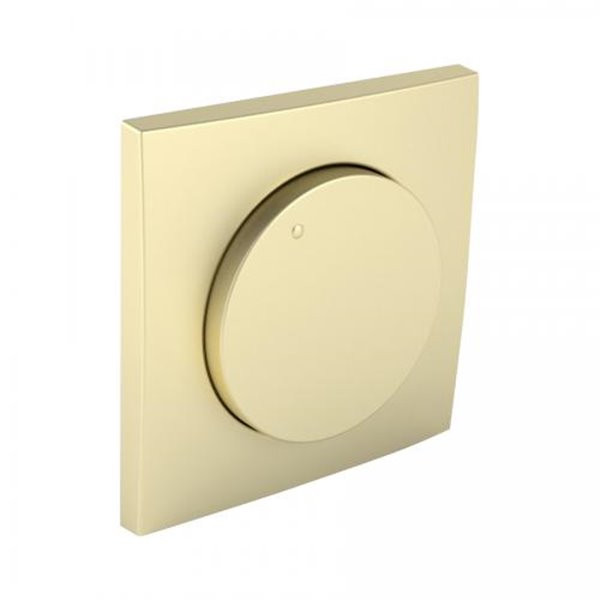 Tecla regulador/conmutador de luz rotativo Logus 90 color dorado EFAPEL 90721 TDU