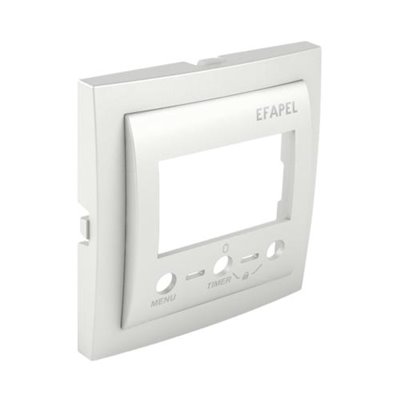 Tapa para termostato multifuncional LOGUS 90 color hielo EFAPEL 90749 TGE