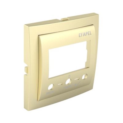 Tapa para termostato multifuncional LOGUS 90 color dorado EFAPEL 90749 TDU