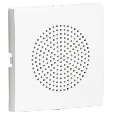 Tapa para Altavoz de 2” - 32 Ohm/Timbre LOGUS 90 color blanco EFAPEL 90710 TBR