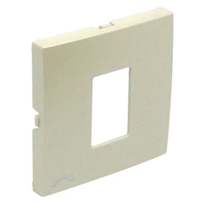 Tapa para toma telefónica LOGUS 90 color perla EFAPEL 90712 TPE