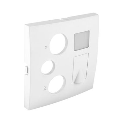 Tapa para tomas multiples LOGUS 90 color blanco EFAPEL 90770 TBR