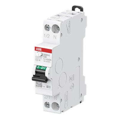 Interruptor automatico diferencial ABB 1P+N C 20A 30mA A 2CSR255163R1204