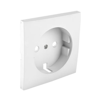 Tapa para toma Schuko LOGUS 90 color blanco EFAPEL 90631 TBR