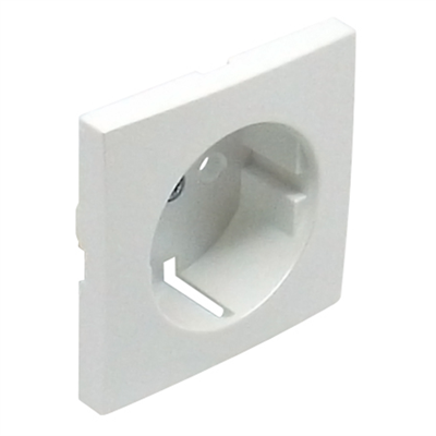 Tapa para toma Schuko LOGUS 90 color hielo EFAPEL 90631 TGE