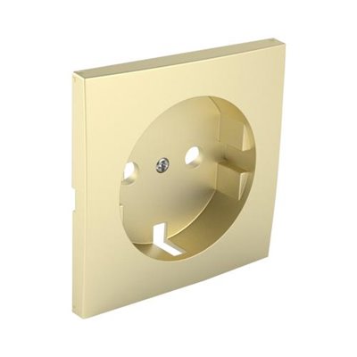 Tapa para toma Schuko LOGUS 90 color dorado EFAPEL 90631 TDU