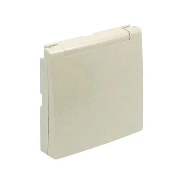 Tapa articulada para toma Schuko LOGUS 90 color perla IP44 EFAPEL 90634 TPE