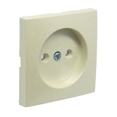 Tapa para toma 2P LOGUS 90 con protección color perla EFAPEL 90622 TPE