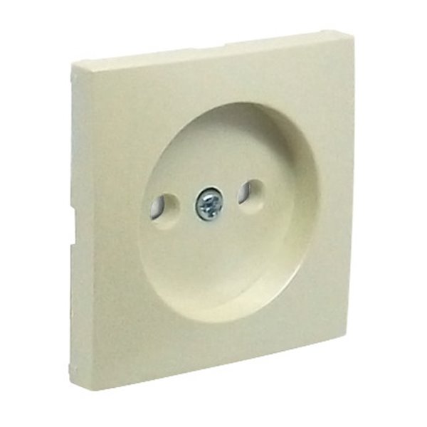 Tapa para toma 2P LOGUS 90 con protección color perla EFAPEL 90622 TPE