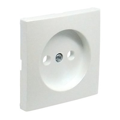 Tapa para toma 2P LOGUS 90 color hielo EFAPEL 90621 TGE