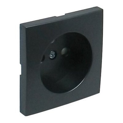 Tapa para toma francesa LOGUS 90 con protección color gris EFAPEL 90652 TIS