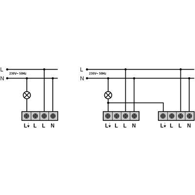 Detector de presencia 360º de techo DINUY DP TEC 001 Blanco
