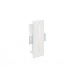 Empotrable Led de pared Faro Barcelona PLAS-2 63282 Blanco