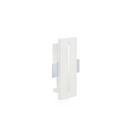Empotrable Led de pared Faro Barcelona PLAS-2 63282 Blanco