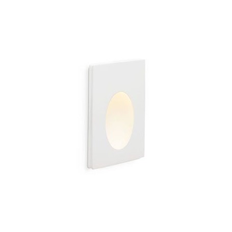 Empotrable Led de pared Faro Barcelona PLAS-1 63281 Blanco