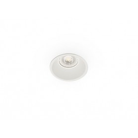 Empotrable redondo de techo Faro Barcelona GAS 43404 blanco 