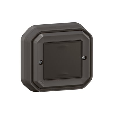 Comando iluminación inhalambrico sin pilas Plexo Netatmo Legrand 069894L Antracita