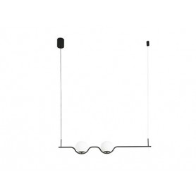 Lampara colgante Faro Barcelona LE VITA 29696 Negro mate