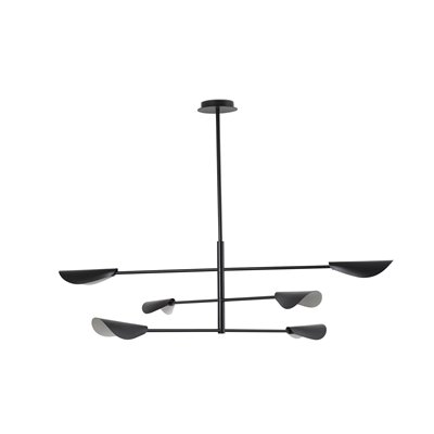 Lámpara colgante FARO Barcelona 20079 LIGGERA Negro